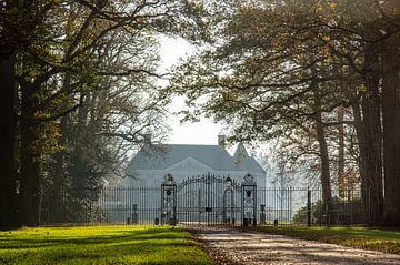 Huize Singraven op een zomerse dag in de herfst