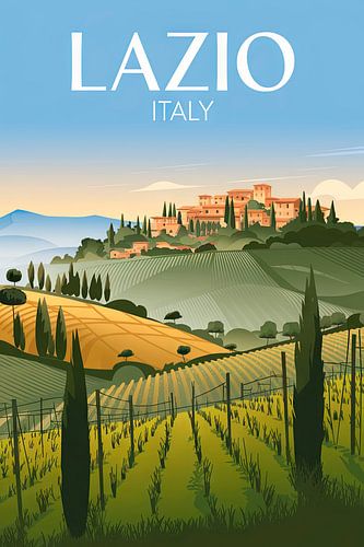 Lazio, Italië.