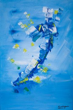 Blue Emergence by Amine Cadi