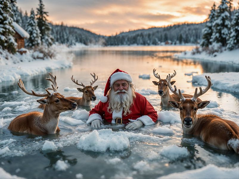 Christmas Magic in the Frigid North by Retrotimes