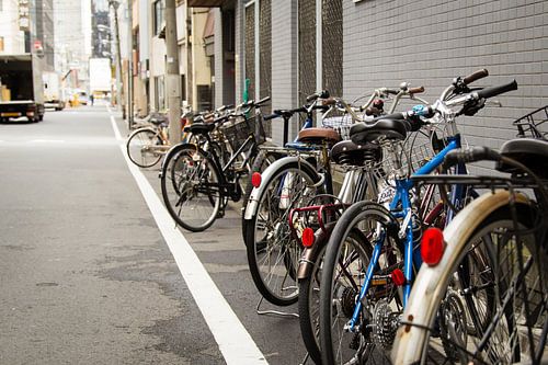 Bike ride in Tokyo, Japan