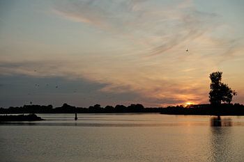 Evening above the Leak