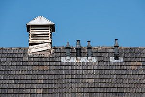 Versleten schoorsteen