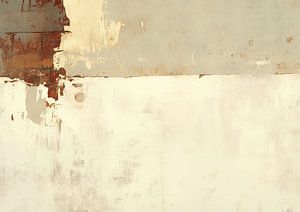 Abstrakt mit Beige und Grau