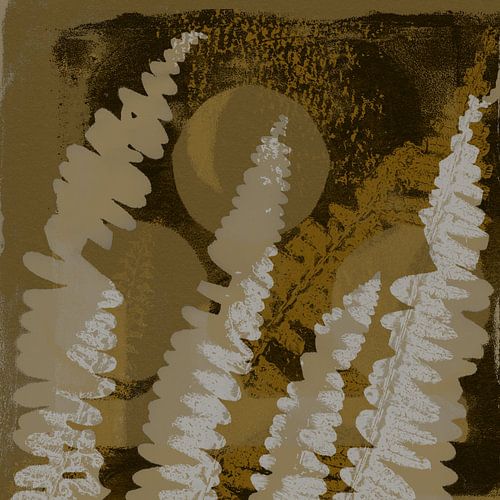 Eigentijds botanisch met organische texturen II