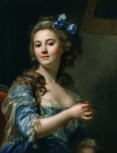 Zelfportret, Marie-Gabrielle Capet van Meesterlijcke Meesters