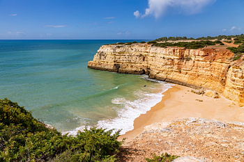 Kustlandschap in de Algarve