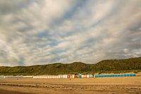 Colorful beach houses