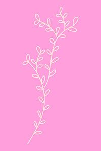 Rosa Hoffnung Illustration