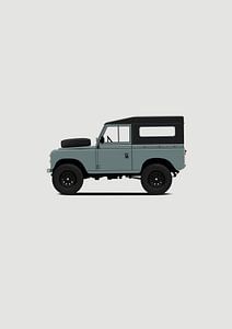 Land Rover Serie Grün von Paul Jespers