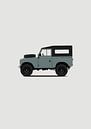 Land Rover Series Green by Paul Jespers thumbnail