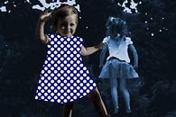 Delft Blue and Polka Dot by True Color Stories thumbnail