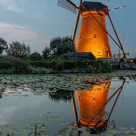 Kinderdijk in the spotlight by Mark den Boer