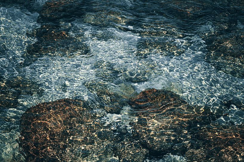 Crystal clear sea in Portugal | Sea and Nature Photography by AIM52 Shop