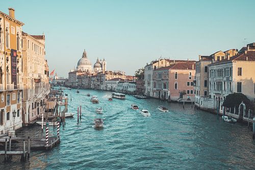 Canal Grande in Venetië "Italië"