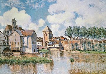 Alfred Sisley,Plus sur la porte de Bourgogne