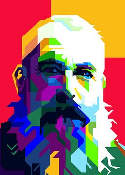 Claude Monet Kunstenaar Schilderij Pop Art