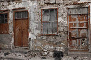Vervallen huis Rodos Griekenland