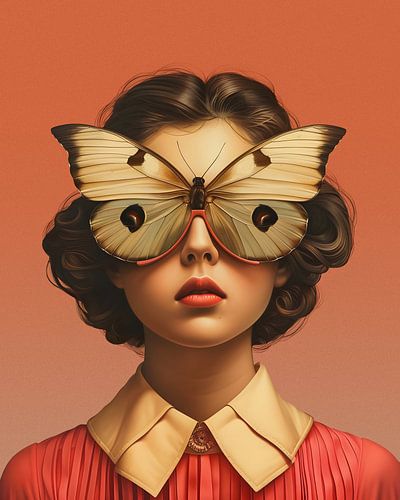 Portrait de papillon