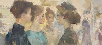 Women's portrait by ARTEO Paintings thumbnail