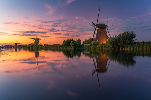 Kinderdijk Illuminated van Rudolfo Dalamicio