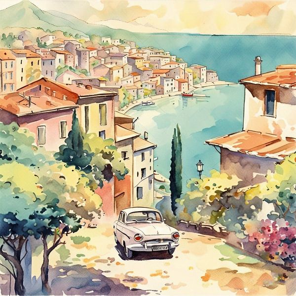 Zomerdromen in Italië van Biljana Zdravkovic