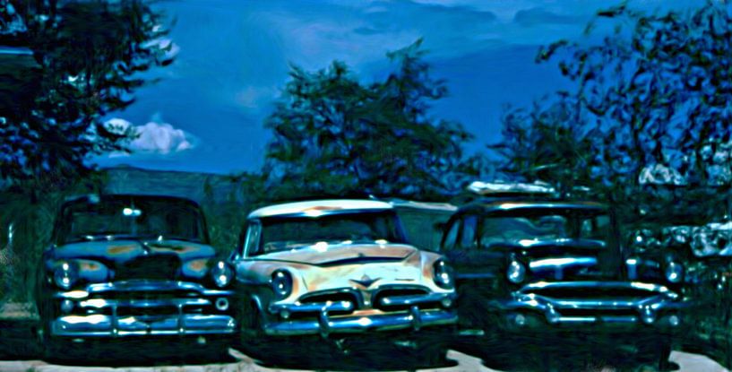 Old American Autos by Maurice Dawson
