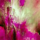 Roze en groen van Annette Schmucker thumbnail