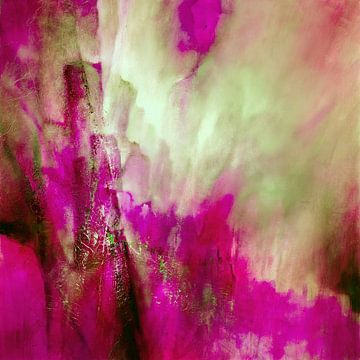 Roze en groen van Annette Schmucker