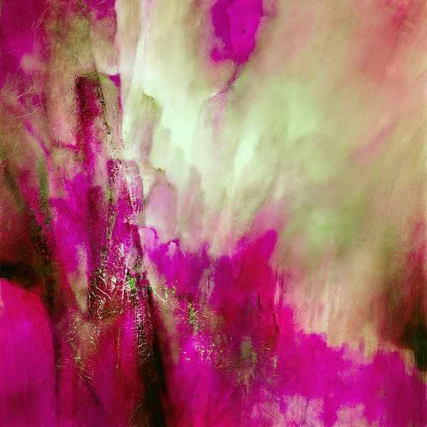 Pink and green by Annette Schmucker