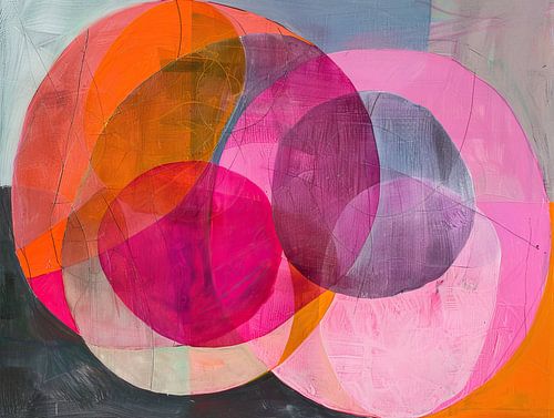 Abstract kleurrijke vormen