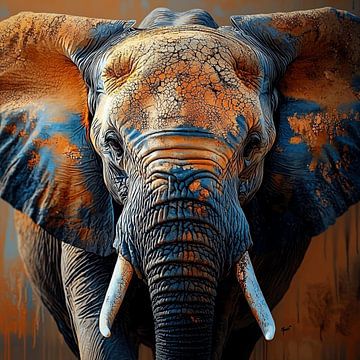 Afrikaanse Olifant van PixelPrestige