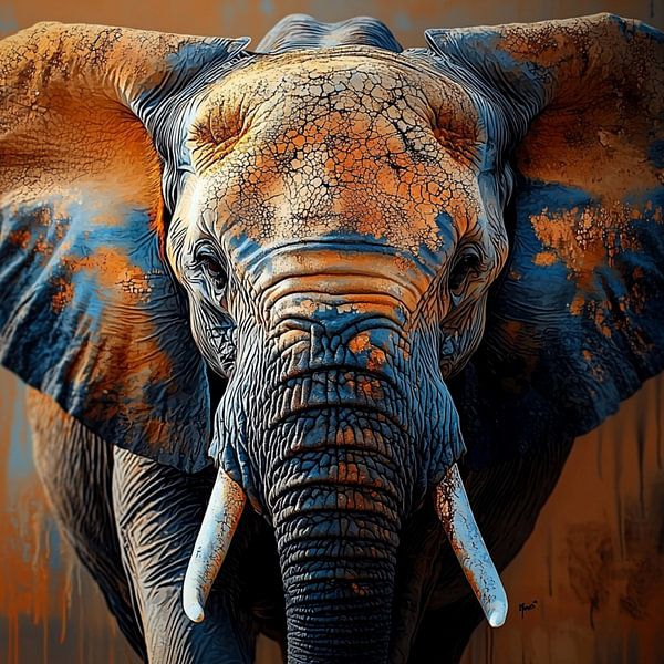 Afrikanischer Elefant von PixelPrestige