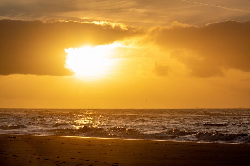 Sunset in the Netherlands by Ralf Bankert