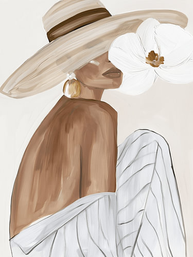 Boho-Chic-Frau