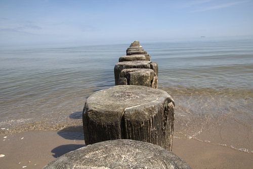 Breakwaters in the Baltic Sea