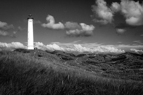 Phare avec paysage au Danemark
