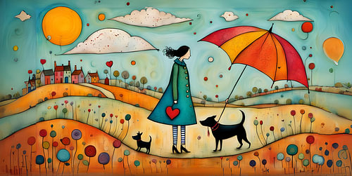 The Walk – Colourful Lodgers