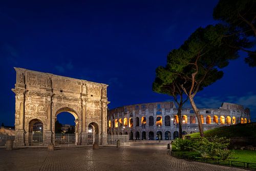 Arco di Costantiono & r Kolosseum von Bart Hendrix