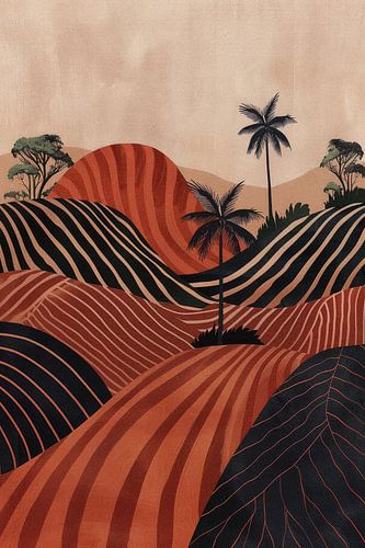 Golvende Aardetinten