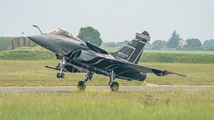 Landing van het Rafale Solo Display Team 2022.
