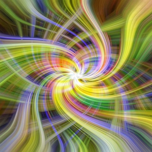 artistieke lijnen en kleuren