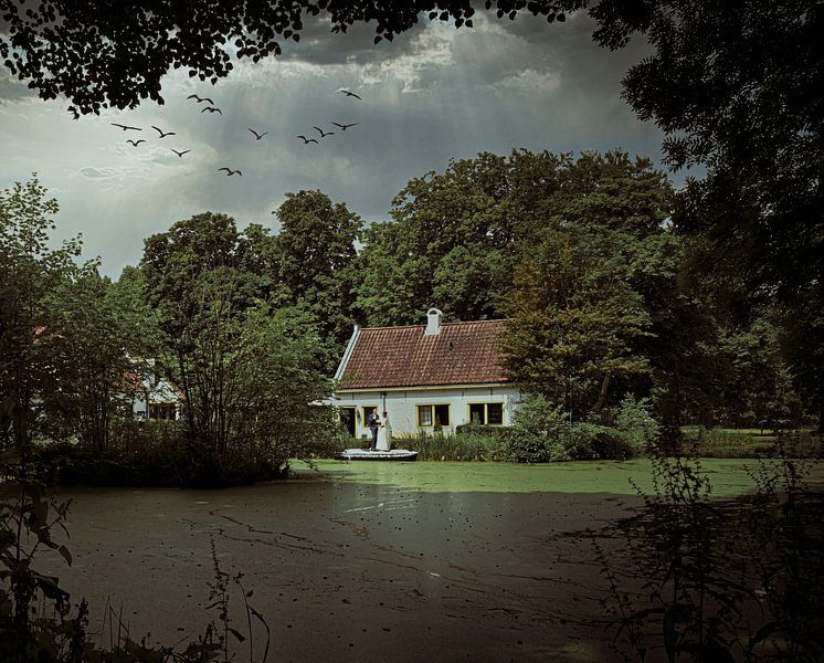 Bruids bootje van Monique van Falier
