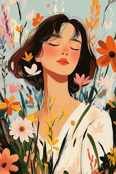 Pensez aux fleurs vii par Studio BB