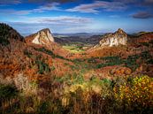 Herfstkleuren Auvergne 01 van Ruud Peters thumbnail