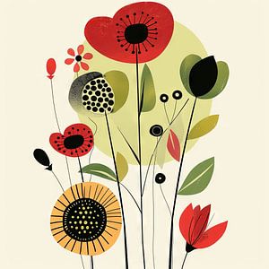 Farbenfrohe Blüten