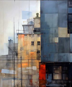 CITYSCAPE ABSTRACT 04 van AHAI depARTment