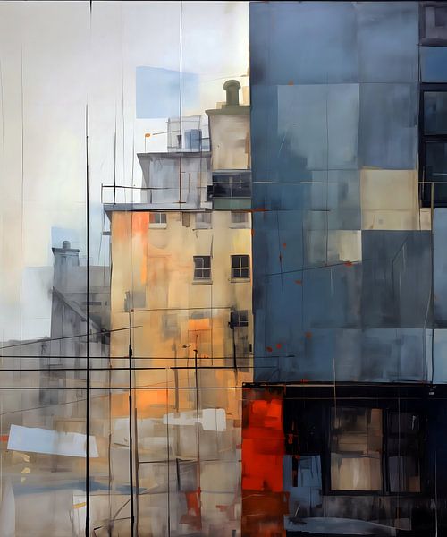 CITYSCAPE ABSTRACT 04 van AHAI depARTment