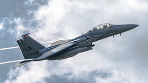 Start der F-15E Strike Eagle der US-Luftwaffe.