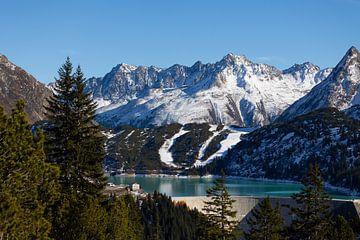 Lac de retenue Kops dans le Montafon sur Jan Schuler